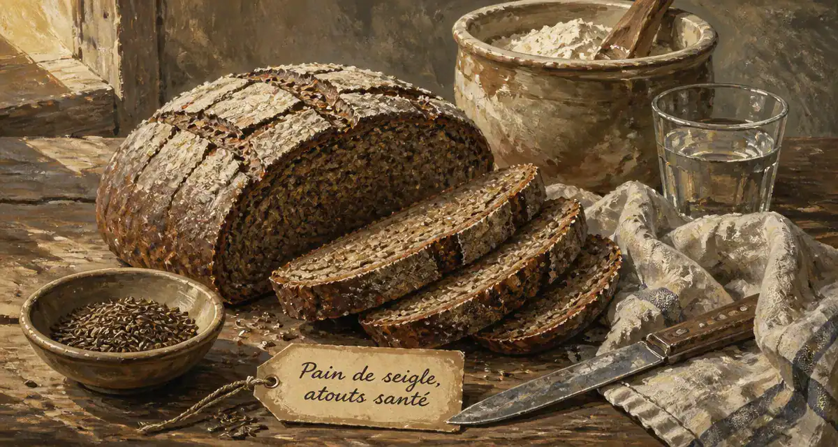 le pain de seigle est il bon pour la sante tranche artisanale
