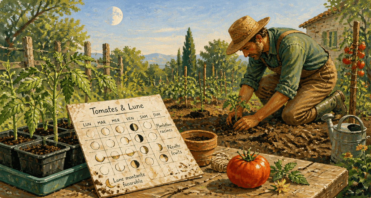 quand semer les tomates avec la lune, calendrier et semis