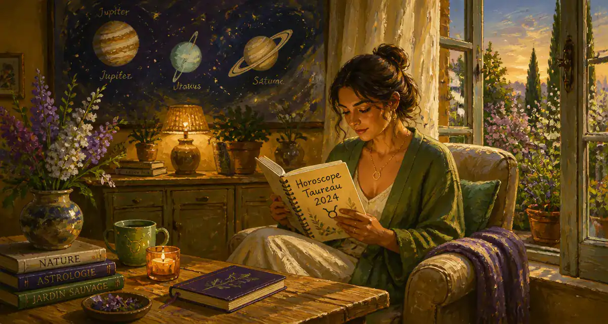 taureau horoscope 2024 femme carnet salon printemps