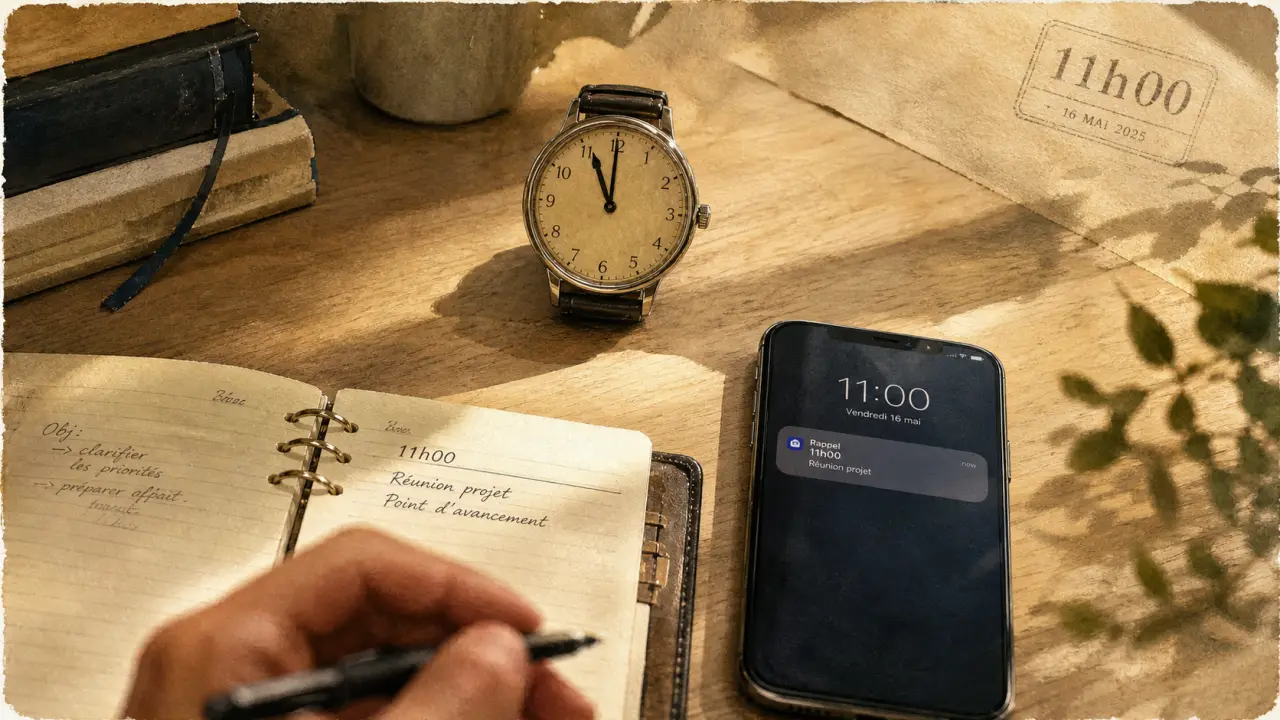 11h00 sur une montre, symbole de signification spirituelle et numérologie