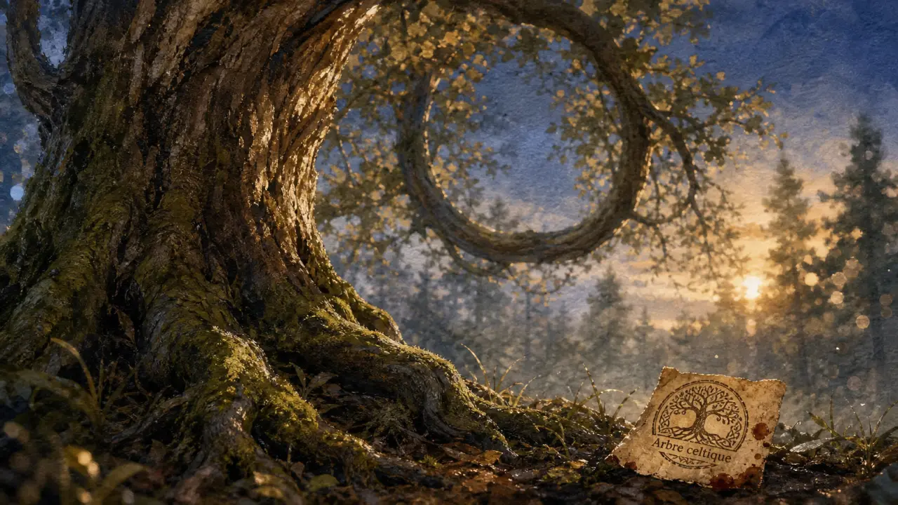 Arbre celtique signification : arbre de vie totem