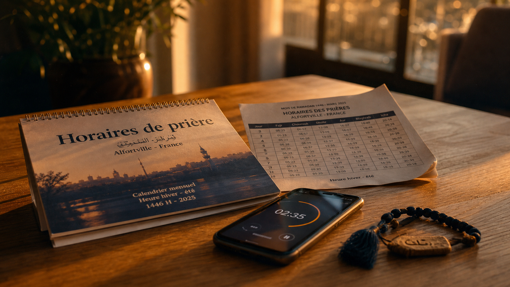 Horaire priere alfortville : calendrier des prières