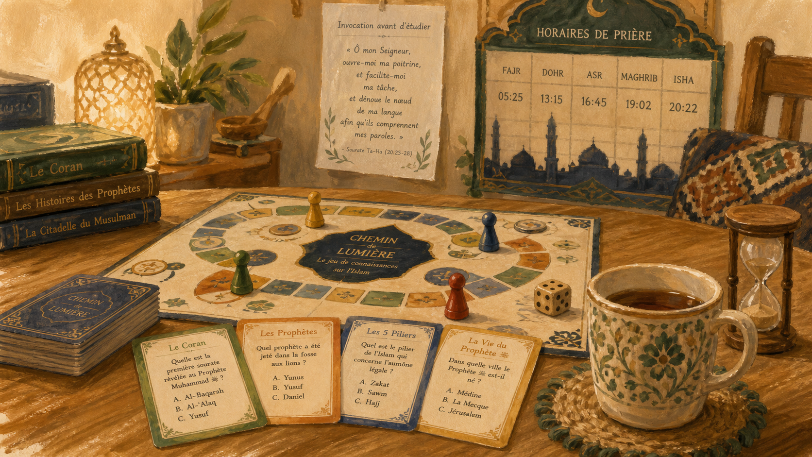 Les jeux autorisés en islam : jeu sans pari et sans oubli de la prière