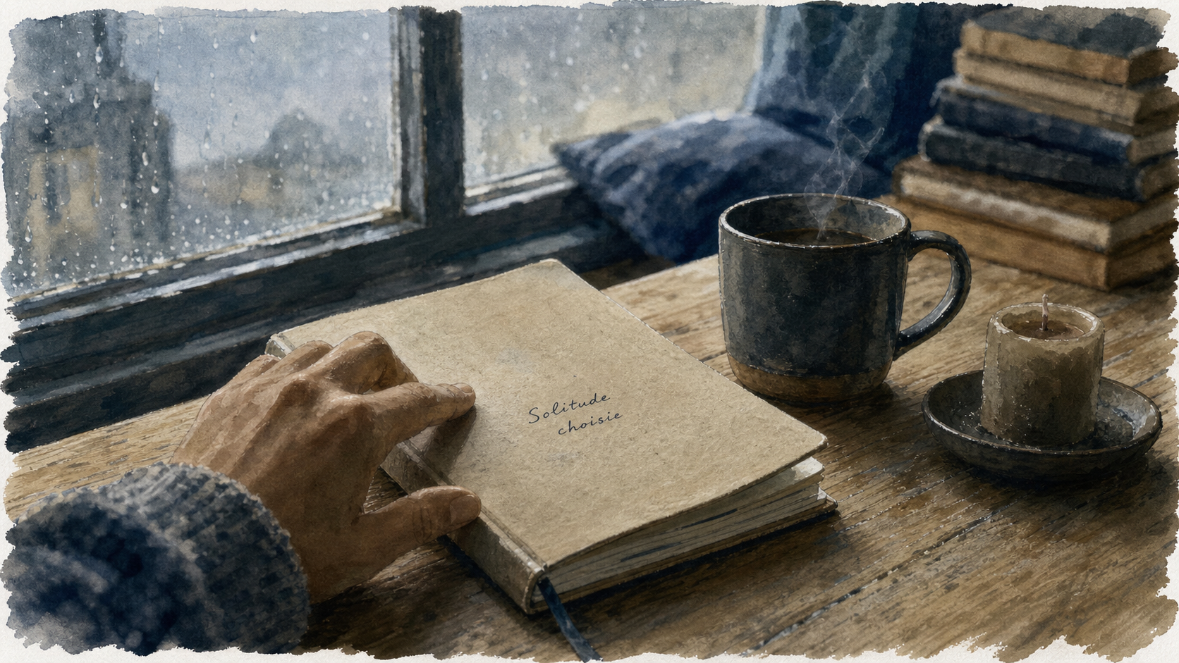 Préférer la solitude à une vie sociale : carnet “Solitude choisie”