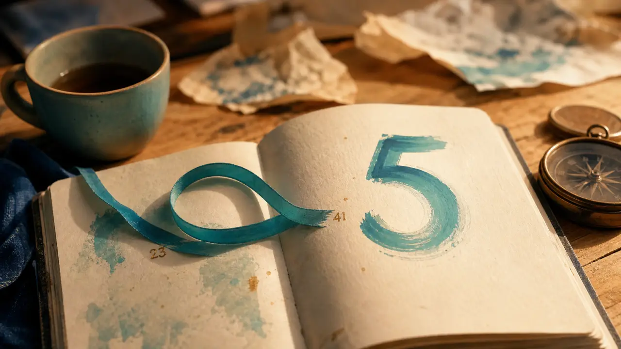 Signification du chiffre 5 : liberté en mouvement et dispersion