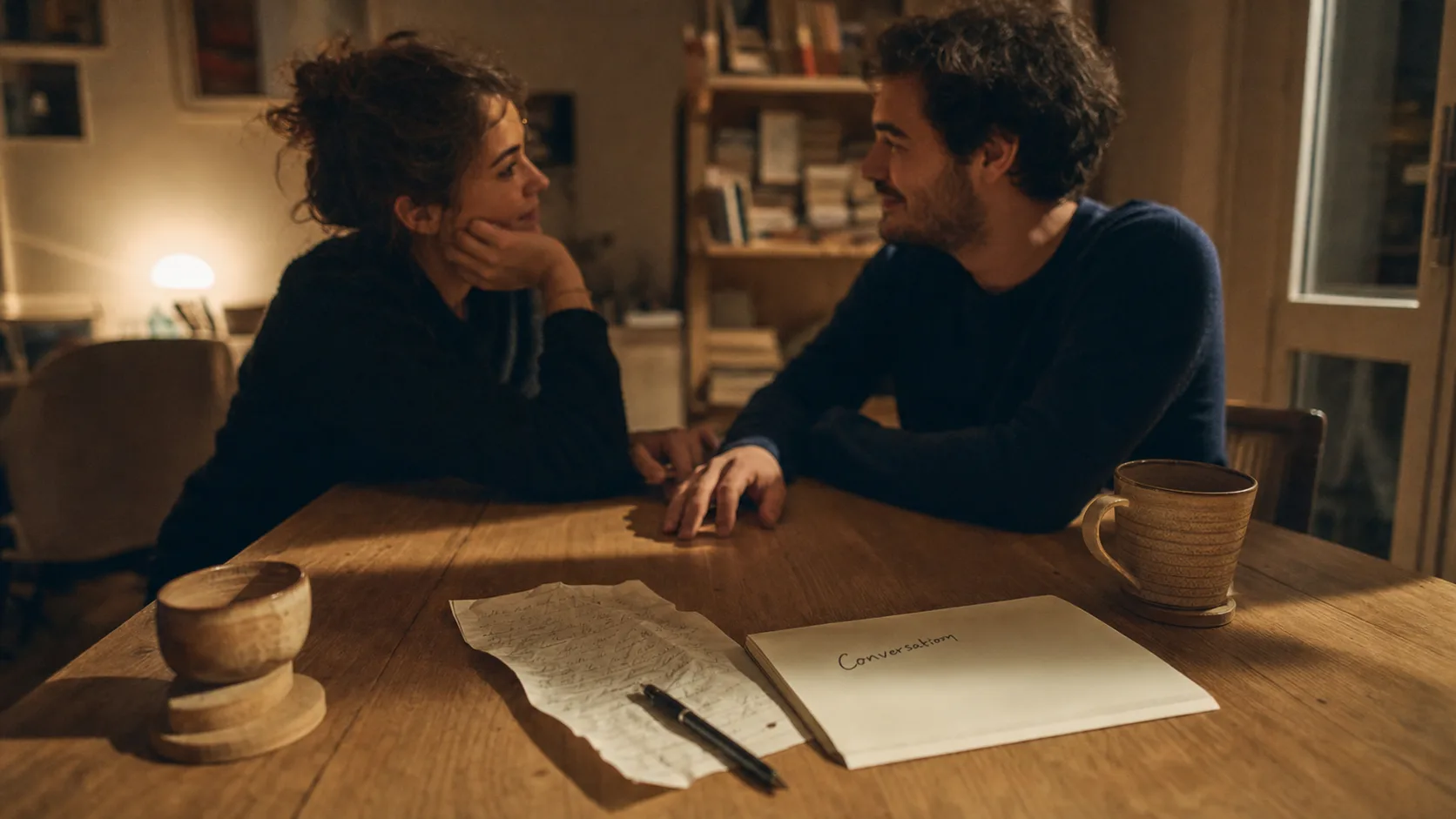 Sujet de conversation couple : questions légères et profondes autour du café