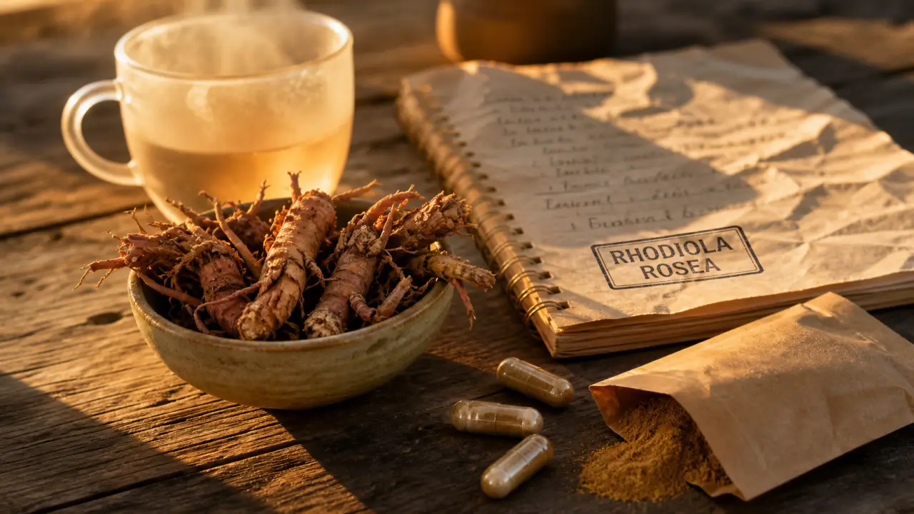 Rhodiola bienfait : rhizomes et gélules pour stress et fatigue, concentration