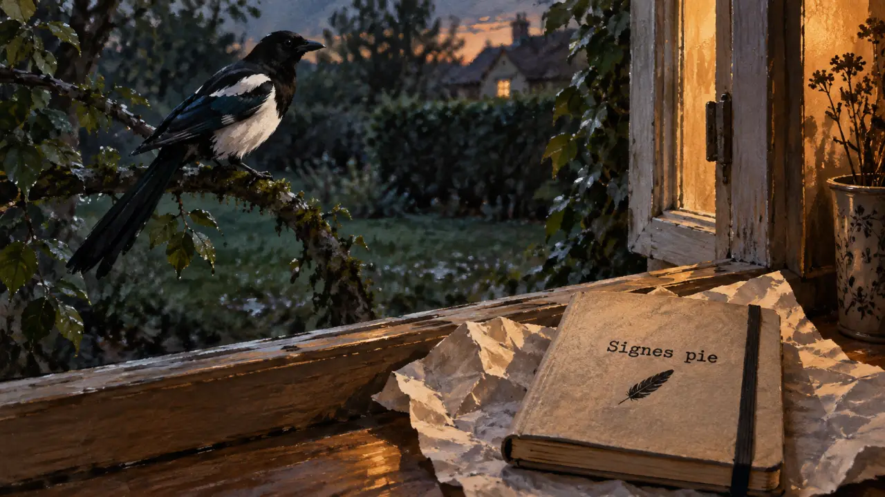 Pie : pie signification spirituelle, dualité et changement