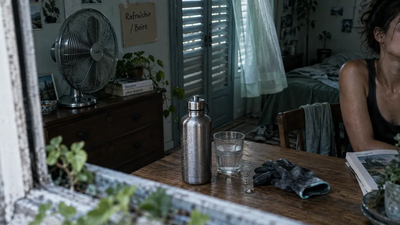 Que faire pendant la canicule : boire et se rafraîchir